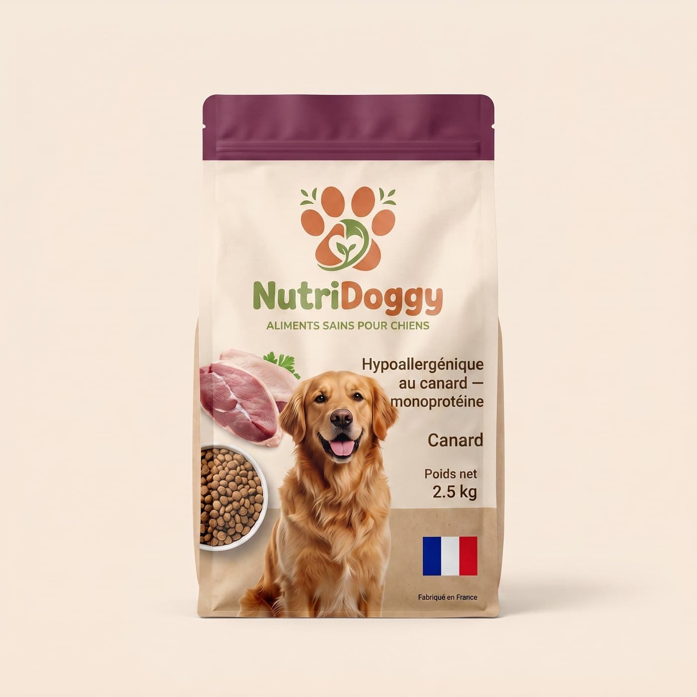 Paquet : Hypoallergénique au canard